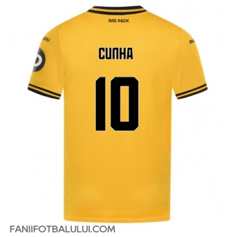 Wolves Matheus Cunha #10 Tricou Fotbal Replică 2024-25 Barbati Acasa